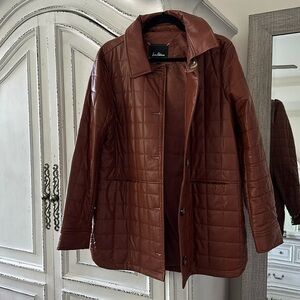 Beautiful Sam Edleman Leather Coat